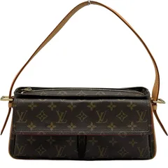 ルイ・ヴィトン LOUIS VUITTON ヴィバシテMM M51164 ブラウン モノグラムキャンバス レディース ショルダーバッグのサムネイル