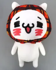 【中古】ぬいぐるみ にゃんこ(ずきん) 秋のぽかぽか超BIGぬいぐるみ 「愛しすぎて大好きすぎる。」のサムネイル