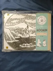 【未使用】MOOMIN ムーミン サークルラグタオル 約80cmのサムネイル