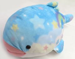【中古】ぬいぐるみ あさのにじ ウルトラBIGぬいぐるみ 「虹空じんべたん」