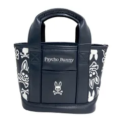 PSYCHO BUNNY サイコバニー 2025年モデル フェイクレザー カートバッグ  ネイビー系  [240101737237] ゴルフウェア ストストのサムネイル
