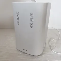 アイリスオーヤマ IRIS UHK-500-W 上給水ハイブリッド加湿器 ホワイト 2022年製 加熱式 超音波式 上給水 タイマー チャイルドロック #0708-4のサムネイル
