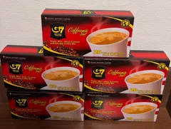 G7 ベトナムコーヒー　3in1　正規品  5箱　(16g x100袋)のサムネイル