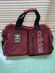 adidas スクールバッグ スクバ ボストンバッグ ヴィンテージ 80s