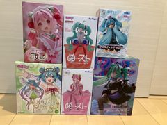 初音ミク　大人気プライズフィギュア　まとめ売り　６点セット 新品未開封 初音ミク2026年人気6点】桜ミクシナモロールぬ〜ストPunk!プライズ