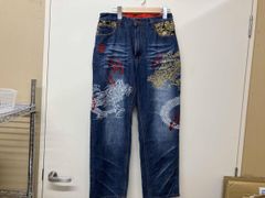 ✨ラオウ！完売品！w36✨絡繰魂 × 北斗の拳 刺繍デニム 和柄 - メルカリ