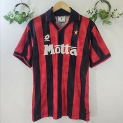 AC ミラン ユニフォーム 93/94 lotto 90s 古着 VINTAGE AC ミラン ユニフォーム 93/94 lotto 90s 古着 VINTAGE | Mercari