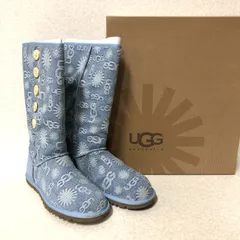 D790 UGG アグ 総柄デニムブーツ 23cm 266183827のサムネイル