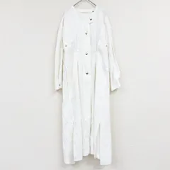 ISABEL MARANT イザベルマラン ロングコート ノーカラー リネン ホワイト リトアニア製 レディース 34 b02255のサムネイル
