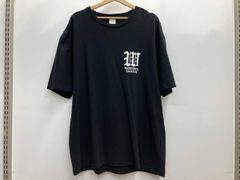 WACKO MARIA ワコマリア オールドイングリッシュ体 半袖Tシャツ 黒