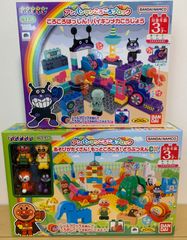 アンパンマン ブロック SLマンとバイキン城セット 新品 - メルカリ