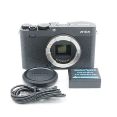FUJIFILM X-E4 ボディ ミラーレス APS-C ブラック 2610万画素 動作確認済 富士フイルム #S031014のサムネイル