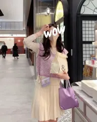 (MinsShop) パープル パータン ベストのサムネイル