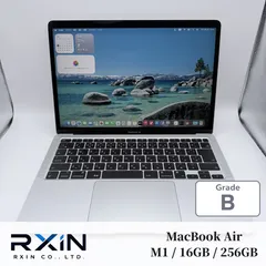 MacBook Air 13インチ M1 16GB 256GB バッテリー良好のサムネイル