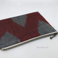 기모노 리메이크/Japanese Kimono Remake/페탄코 액세서리 파우치 기모노 띠 리메이크 일본 무늬 레트로 골동품 빈티지