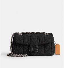 COACH エヴリン ショルダー バッグ キルティング - メルカリ