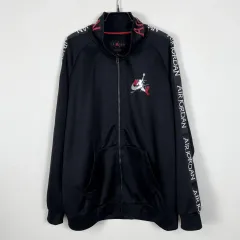 ジョーダン NIKE エア ブラック トレーナー ジャケット アウター メンズXL 2XL ラデン ヴィンテージのサムネイル