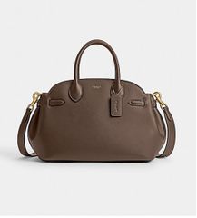 COACH エヴリン ショルダー バッグ キルティング - メルカリ