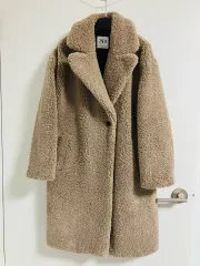 3回着用後ドライ完了) Haru価格ダウン) ZARA ザラジャケット ZARA ザラロングコート ZARA ザラ뽀글 ボア 양털のサムネイル
