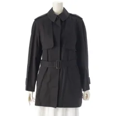 エルメス BY MARGIELA マルジェラ期 2003 DEFORMED COAT コットン 変形 袖セパレート トレンチコート ブラック【中古】のサムネイル