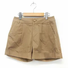 アーバンリサーチ ドアーズ URBAN RESEARCH DOORS パンツ ショートパンツ ロールアップ ジップフライ ポケット シンプル 36 茶 ブラウン /ST17のサムネイル