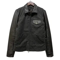 【中古品】 NO ID. ノーアイディー COW LEATHER SWITCHING JACKET カウレザー スイッチング ジャケット アウター 【140-260712-ya-23-izu】のサムネイル