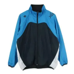 デサント (MEN - M) ポリ ロゴ ジップアップ ウィンドブレーカーのサムネイル