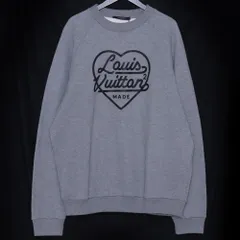 未使用 LOUIS VUITTON × NIGO プリンテッドハート スウェット トレーナー XXLサイズ グレー 1A9GLT RM221M UYR HMY02Wのサムネイル