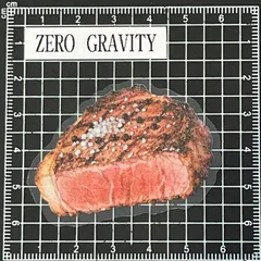 E412　バーベキュー防水ステッカー ZEROGRAVITY