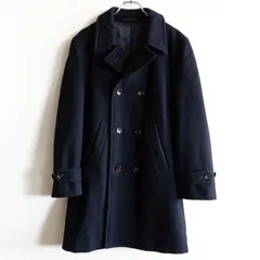 【00S/アーカイブ】COMME des GARCONS HOMME 【 ダブルブレスト ウール コート】M ネイビー コムデギャルソンオム s2607029のサムネイル