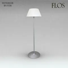 FLOS フロス ROMEO SOFT Floor ロメオソフト フロア ライト 照明 プリーツシェード 17年製 フィリップ スタルク 定価27万のサムネイル