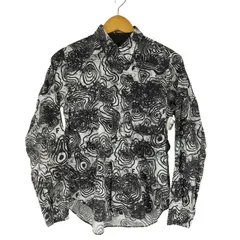 ブラックコムデギャルソン BLACK COMME des GARCONS 18AW L/S 総柄シャツ メンズ JPN：S のサムネイル
