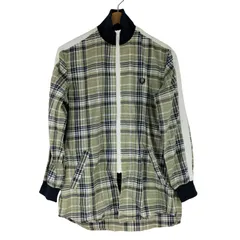 フレッドペリー FRED PERRY TRACK JACKET SHIRT レディース import：XS のサムネイル