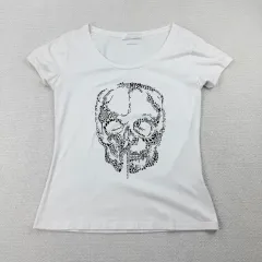 Alexander McQueen アレキサンダー・マックイーン スカルビーズ 半袖Tシャツのサムネイル