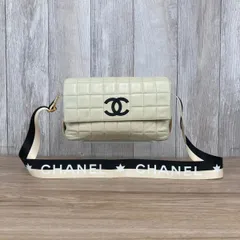 CHANEL シャネル スポーツライン チョコバー ショルダーバッグ ココマーク レザー キルティング アイボリー ギャランティカード付 平塚店 B-1のサムネイル