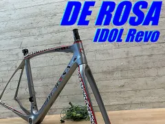 ☆ テルスポ イチ推し!! 極上品!! DEROSA IDOL Revo RIM FRAMESET 2019 size:52 デローザ アイドル 日本限定 レボカラー リムブレーキ仕様 フレームセット フルカーボン ロードバイク DE ROSA F-25のサムネイル