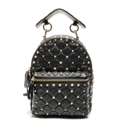 VALENTINO ヴァレンティノ リュック・デイパック スタッズ レザー【中古】のサムネイル
