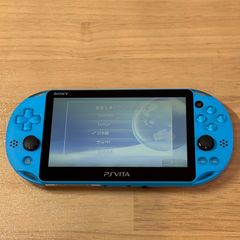 SONY PS Vita PCH-2000 アクアブルー本体 コード ケース付き - メルカリ