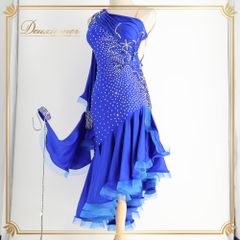 社交ダンス 衣装 Sanline サンリーヌ ツーピース レッスンウェア