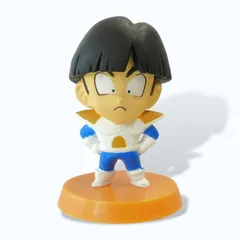 ドラゴンボールZ アニメヒーローズ 其之二 最強の宇宙人・フリーザ編 孫悟飯 2008年頃 ミニビッグヘッドフィギュアのサムネイル