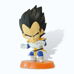 ドラゴンボールZ アニメヒーローズ 其之一 史上最強の戦士達 ベジータ 2008年頃 ミニビッグヘッドフィギュア①のサムネイル