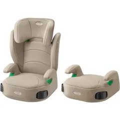 メーカー正規品 新品 GRACO グレコ ジュニアシート ジュニアプラスネクスト R129適合 ブースターシート 3歳半-12歳 ラテベージュのサムネイル