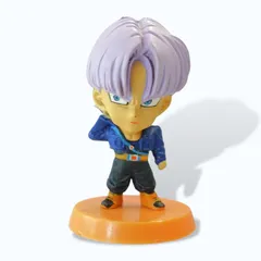 ドラゴンボールZ アニメヒーローズ 其之二 最強の宇宙人・フリーザ編 トランクス 2008年頃 ミニビッグヘッドフィギュアのサムネイル
