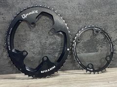 ROTOR チェーンリング ブラック 96mm BC11.12速対応 - メルカリ