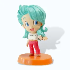 ドラゴンボールZ アニメヒーローズ 其之一 史上最強の戦士達 ブルマ 2008年頃 ミニビッグヘッドフィギュアのサムネイル