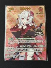 ホロライブカードゲーム 百鬼あやめ SEC サイン - メルカリ