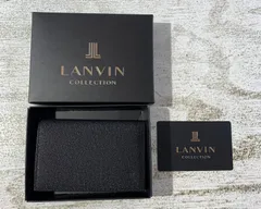 [紫波79-3-0711st] LANVIN ランバン 名刺入れ 新品[中古] [メンズ]のサムネイル