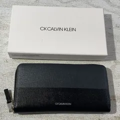 [紫波79-2-0711st] CalvinKlein カルバンクライン 長財布 未使用品[中古] [メンズ]のサムネイル