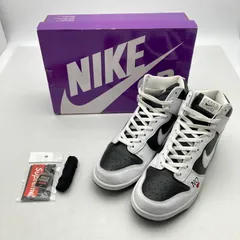 【中古品】 NIKE×SUPREME ナイキ×シュプリーム DN3741-002 DUNK HIGH BY ANY MEANS  カラー白.黒 SIZE:29.0cm 箱付属 スニーカー 靴 【160-260710-ky-03-fuzh】のサムネイル