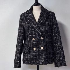 ポールスチュワートの金ボタン GU ジーユー ダブルブレストジャケット 